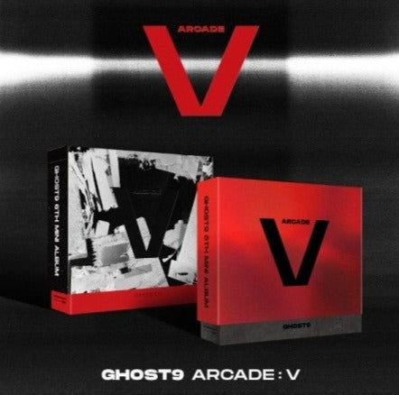 GHOST9 6th Mini Album - ARCADE : V - Kpop Omo