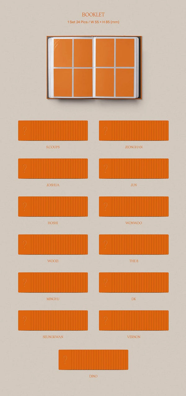 SEVENTEEN 4TH FULL ALBUM FACE THE SUN (CARAT VER.) Kpop Omo