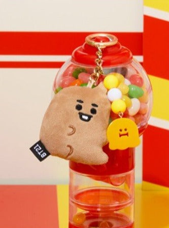 BTS x BT21 Official Baby Jelly Candy Bag Charm Doll - Kpop Omo