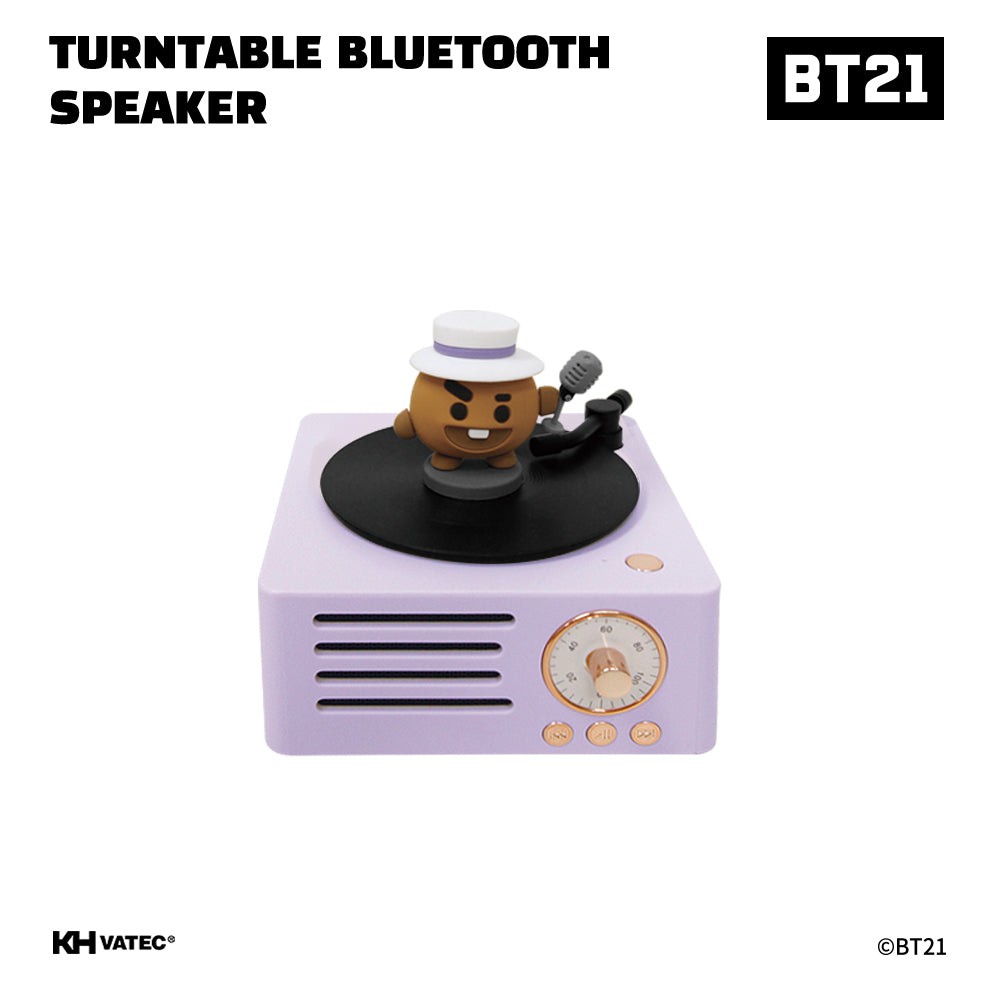 Outlets BT21 Tata turnable bluetooth speaker