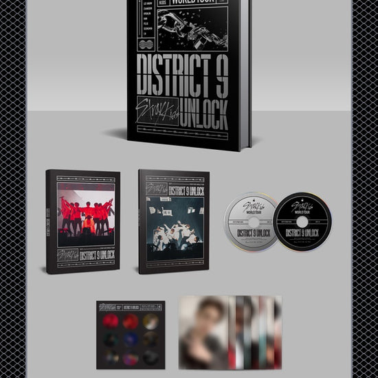 Official Stray Kids World Tour 'District 9 : Unlock' in SEOUL DVD - Kpop Omo