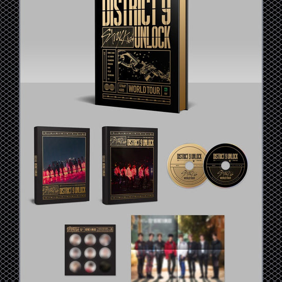 Official Stray Kids World Tour 'District 9 : Unlock' in SEOUL DVD - Kpop Omo