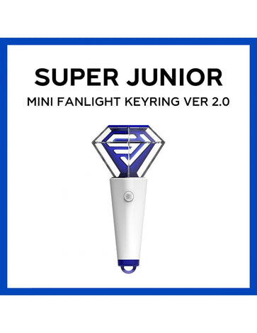 Official Super Junior Mini Lightstick Keyring Ver 2.0 – Kpop Omo