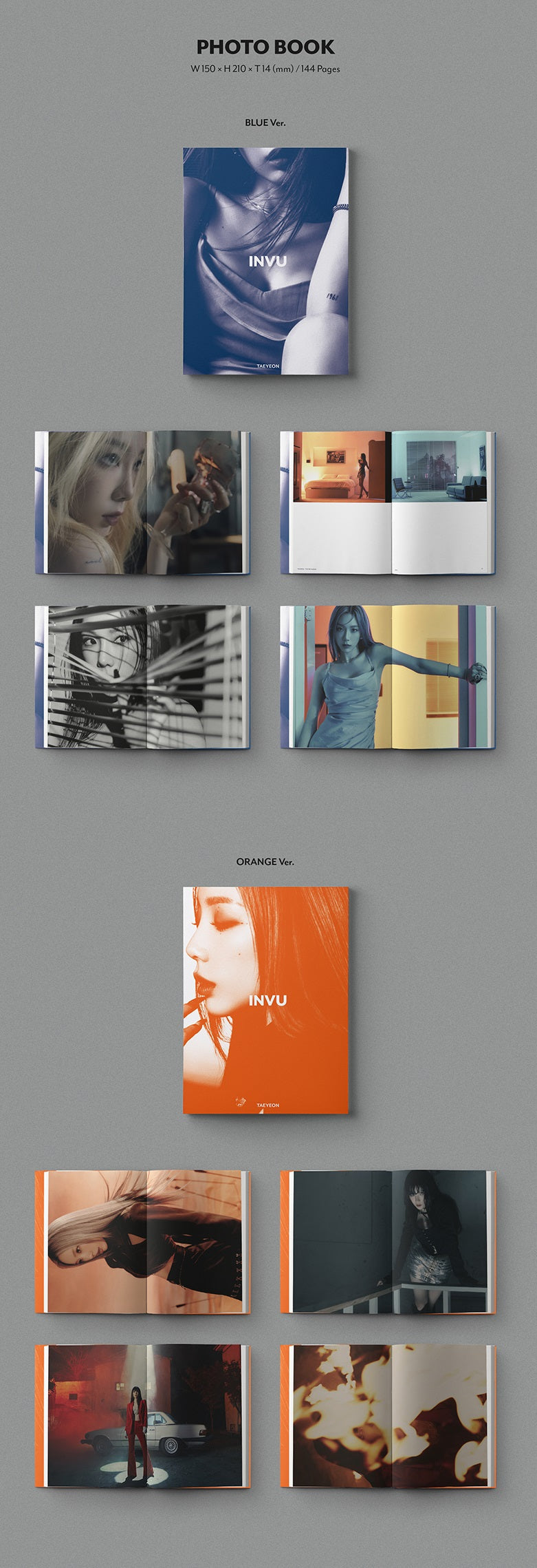 TAEYEON - 3RD FULL ALBUM INVU - Kpop Omo