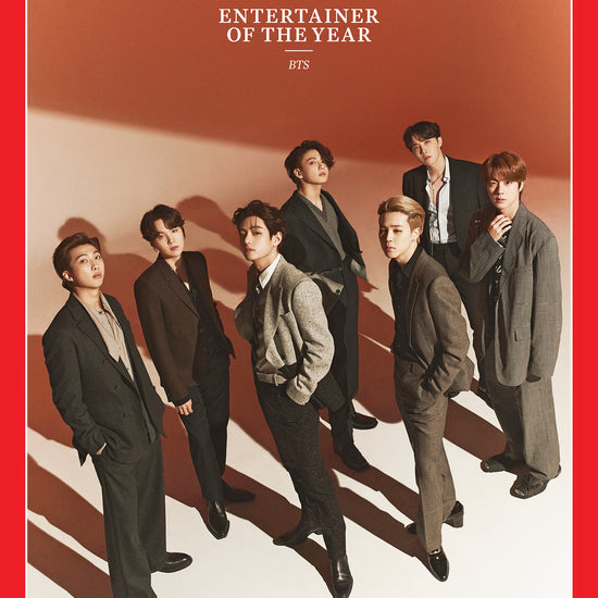 Official TIME Magazine Entertainer of the Year - Inside Cover: BTS - Kpop Omo