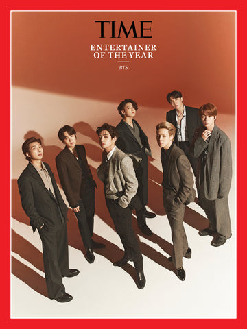 Official TIME Magazine Entertainer of the Year - Inside Cover: BTS - Kpop Omo