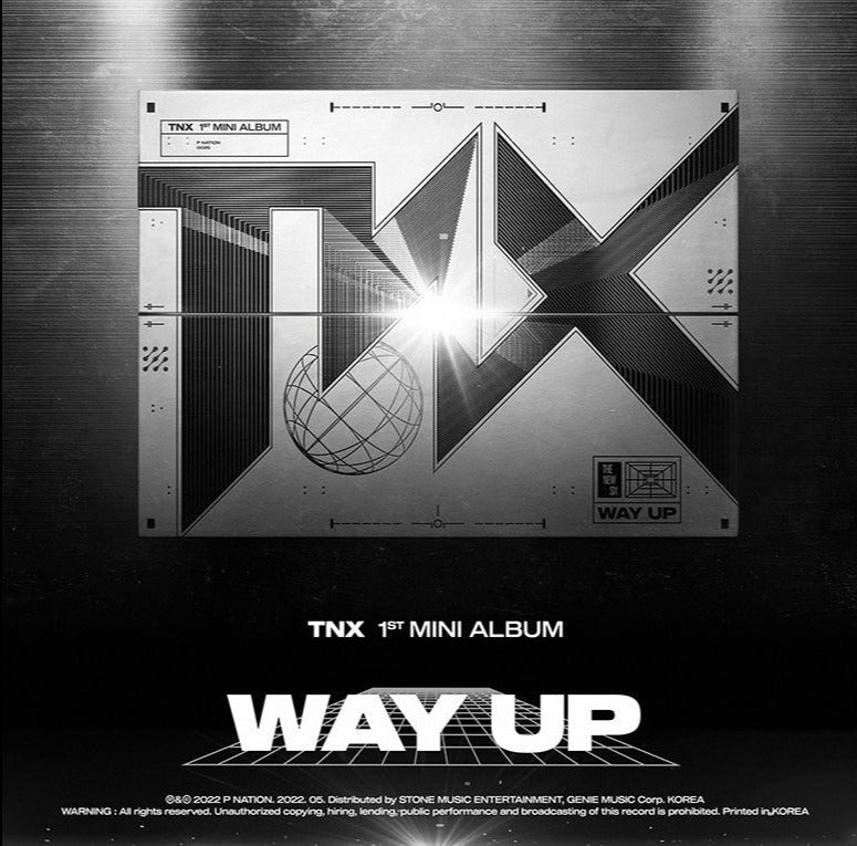 TNX - 1st Mini Album WAY UP - Kpop Omo