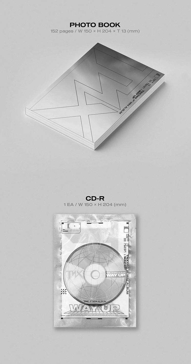 TNX - 1st Mini Album WAY UP - Kpop Omo