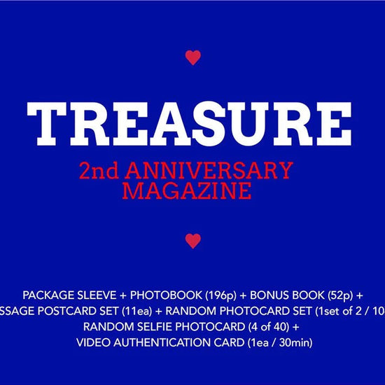 TREASURE 2nd Anniversary Magazine - Kpop Omo