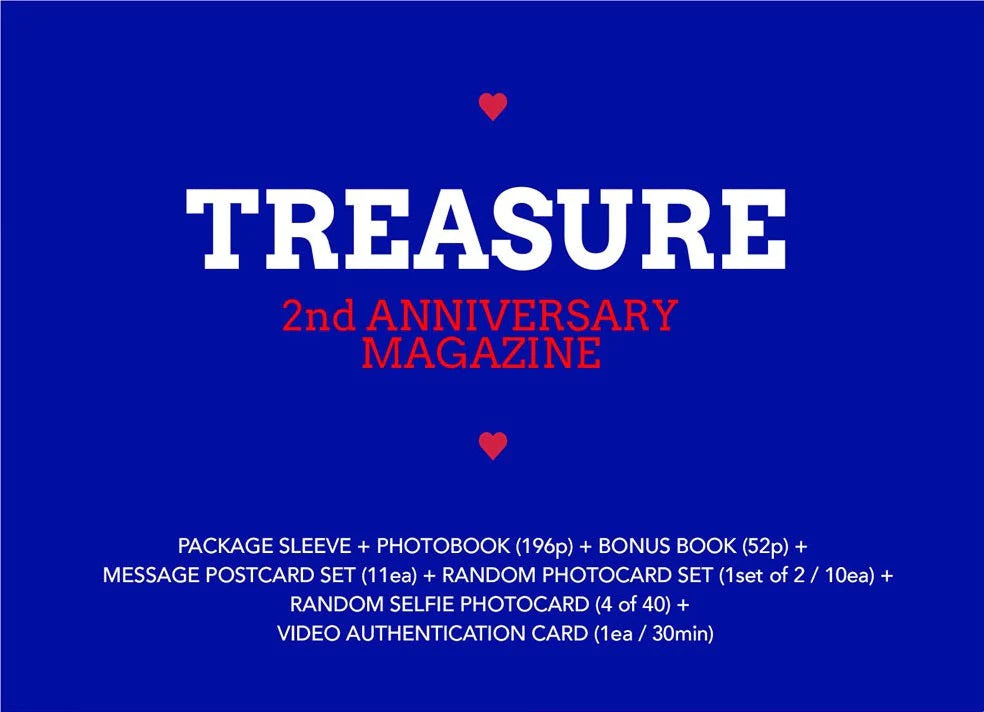 TREASURE 2nd Anniversary Magazine - Kpop Omo