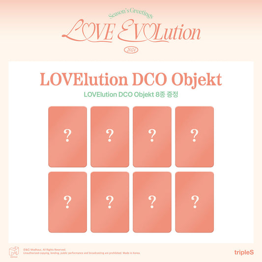 TRIPLES - LOVE EVOLUTION 2024 SEASON'S GREETINGS