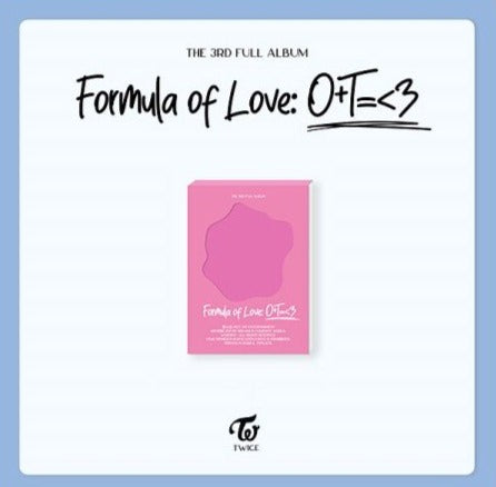 TWICE 3rd Album - Formula of Love - Kpop Omo