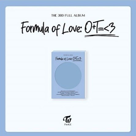 TWICE 3rd Album - Formula of Love – Kpop Omo