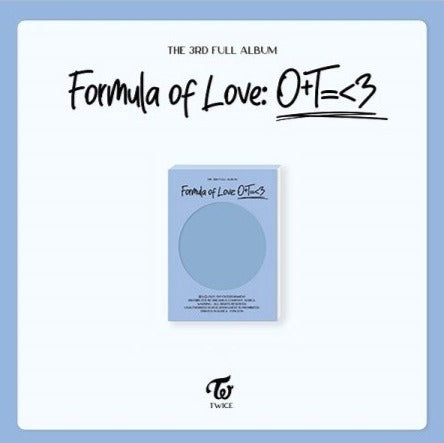 TWICE 3rd Album - Formula of Love - Kpop Omo