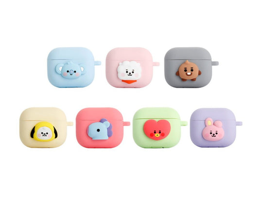 BTS x BT21 AIRPODS 3RD GEN PASTEL CASE - Kpop Omo