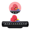 BT21 BABY Vehicle Parking Number Plate Figure - Kpop Omo