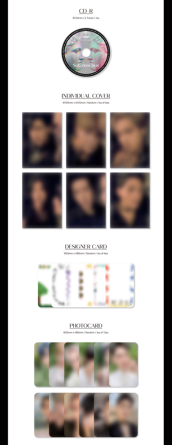VAV 7th Mini Album - SUBCONSCIOUS – Kpop Omo