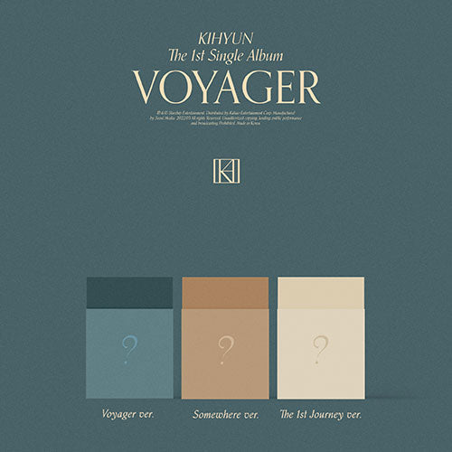 KIHYUN - 1ST SINGLE ALBUM VOYAGER - Kpop Omo