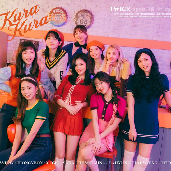 Twice Single Album - Kura Kura [Japanese Edition] - Kpop Omo