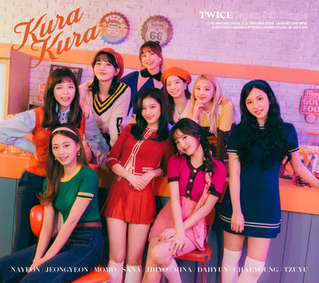 Twice Single Album - Kura Kura [Japanese Edition] - Kpop Omo