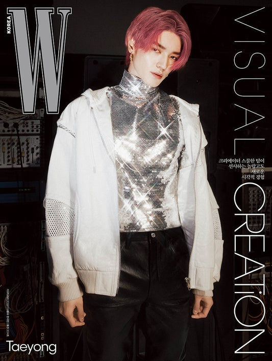 NCT Taeyong on W Korea Cover (February 2022 Issue) - Kpop Omo