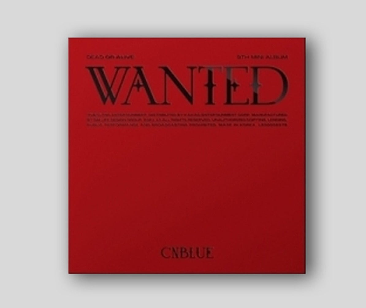 CNBLUE - Mini 9th [WANTED] - Kpop Omo