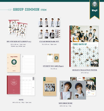 Official WayV 2021 Back To School Kit – Kpop Omo