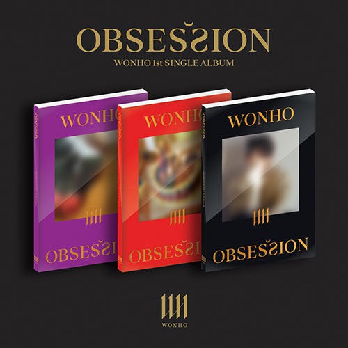 WONHO - 1ST SINGLE ALBUM OBSESSION - Kpop Omo