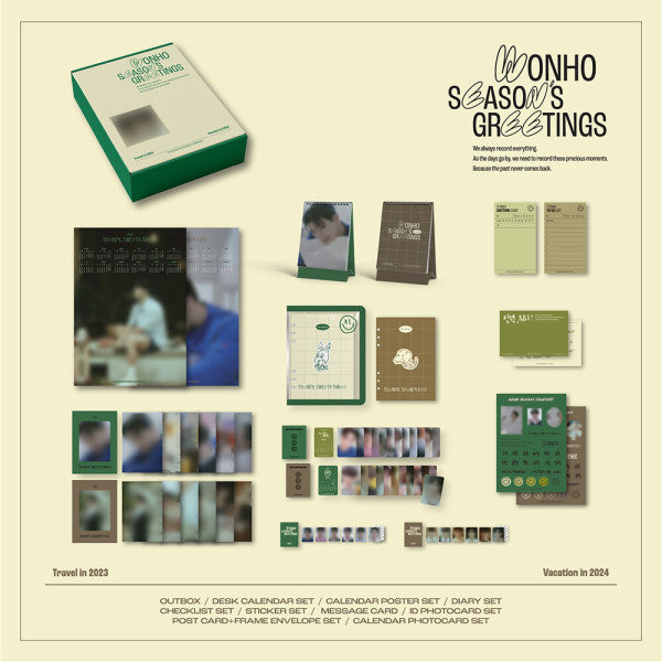 WONHO 2023 - 2024 Season's Greetings - Kpop Omo